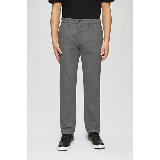 s.Oliver -qs Pants Grey/black Taglia: W38L34 | Pantaloni Outlet | Uomo | Grigio