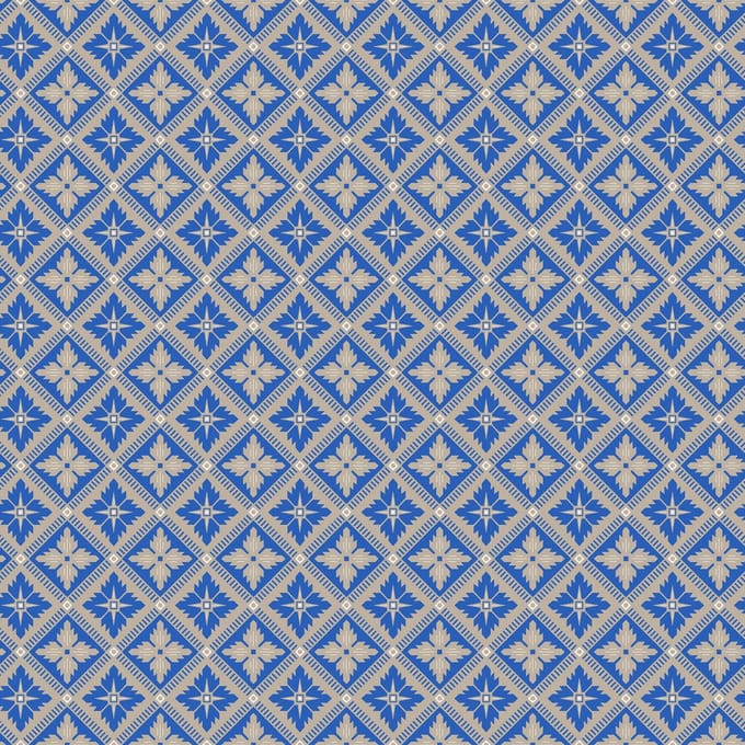 Boråstapeter Vliesbehang 4531 - Anno - Grafisch Blauw - 53cm x 10.05m