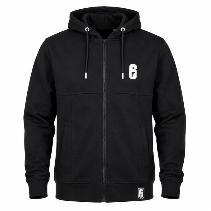 Bioworld – Rainbow Six Siege Vest met Rits – Zwart – Maat M