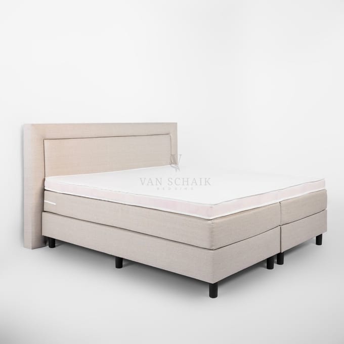 Boxspring Kader 200x220 - van Schaik Bedding - Incl Pocket matrassen & HR55 Topper