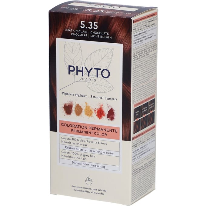 Phyto Phytocolor 5.35 Licht Kastanjebruin - Chocolade 1 Crème