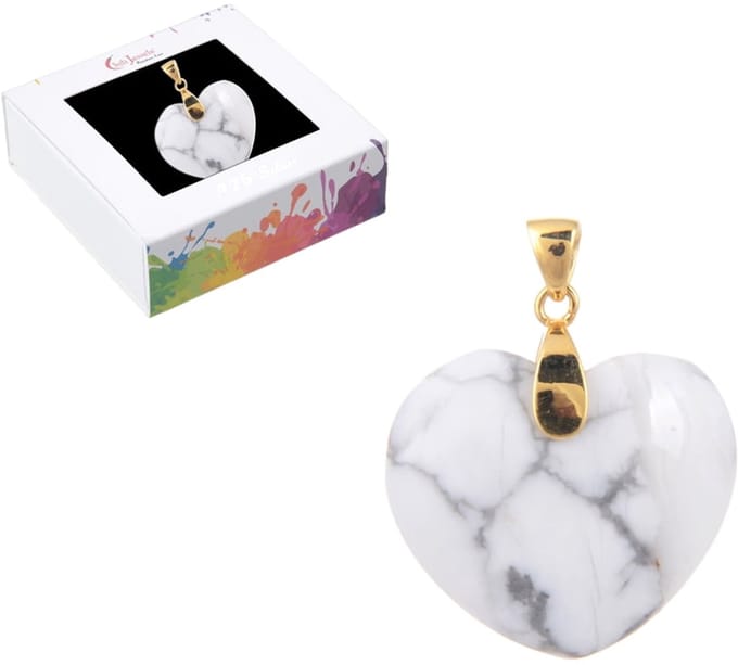 Hanger Magnesiet hart verguld