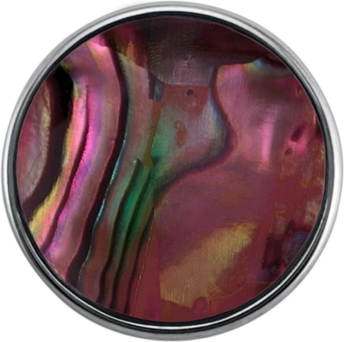Quiges - Drukknoop Mini 12mm Parel Mixpaars - EBCMK119