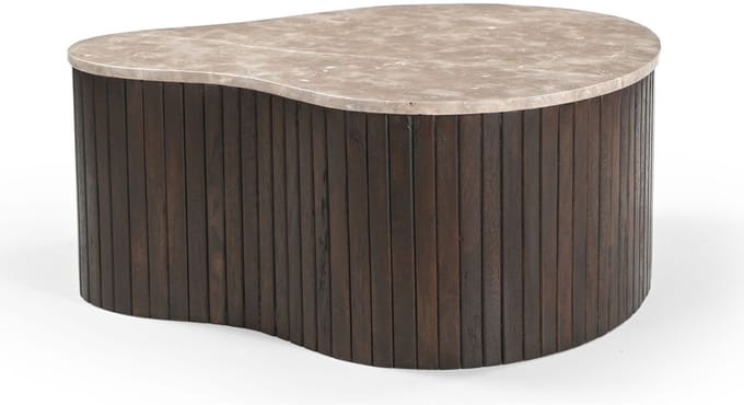 Starfurn - Salontafel Nomi - Bruin - 73x84x34 cm