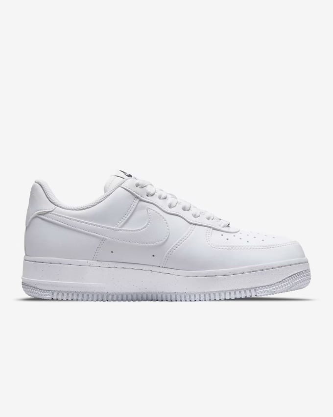 Nike Nike Air Force 1 Low - Sneakers - Dames - Next Nature Wit Metallic Grey