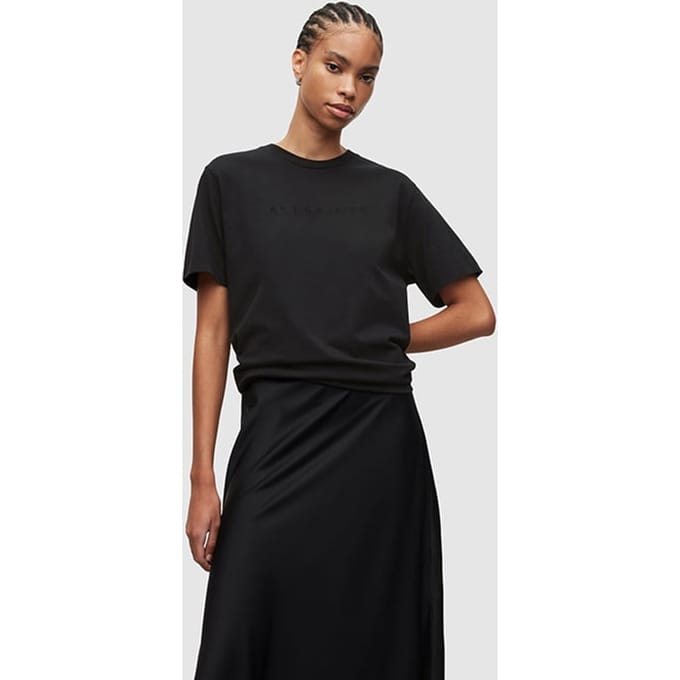 AllSaints Pippa Bf Tee Black Taglia: XS | Maglie Sportivi Outlet | Uomo | Nero