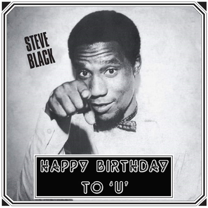 Steve Black - Happy Birthday To 'U' (CD)