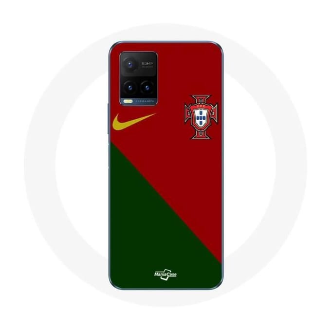 Coque - MANIACASE - Vivo y21s 2021 - Souple - Maillot Nike - Blanc