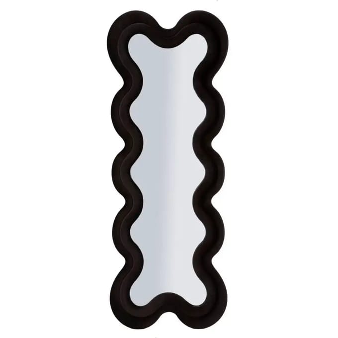 Spiegel Monica Black Wall Mirror Cm 58 4 160