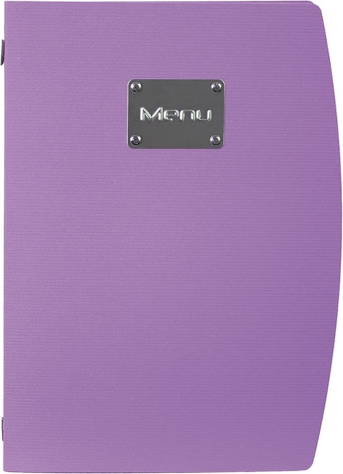 Securit® A4 Rio-menukaarthouder in violet