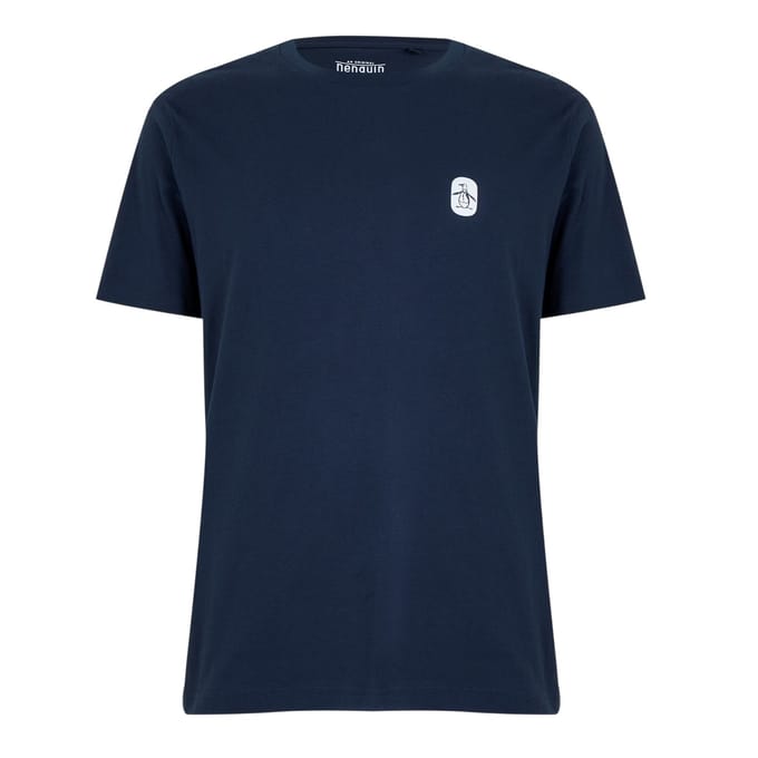 Original Penguin Heren Basic T-shirt met ronde hals (Yale Blauw)
