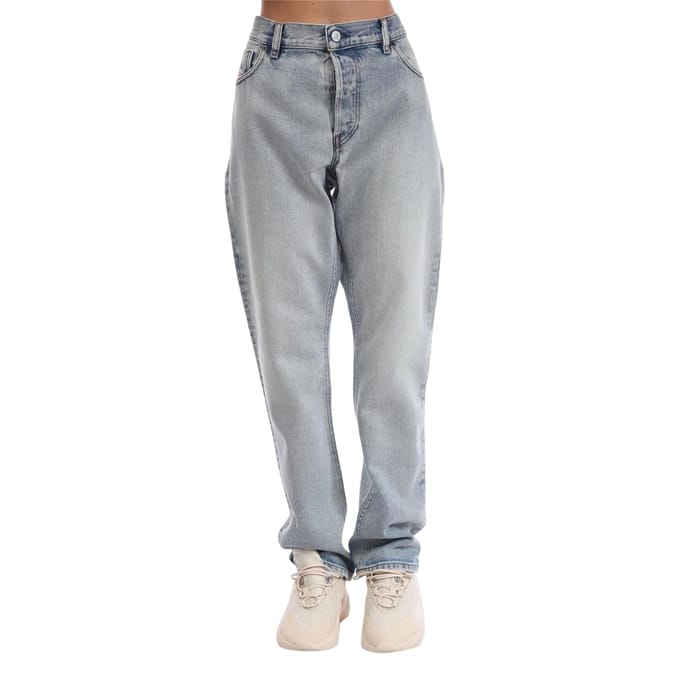 Diesel Heren Slim Jeans Katoen (Blauw)