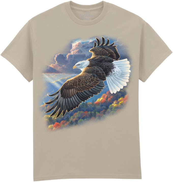Adelaar Freedom - Bald Eagle The Coloured House T-shirt XL