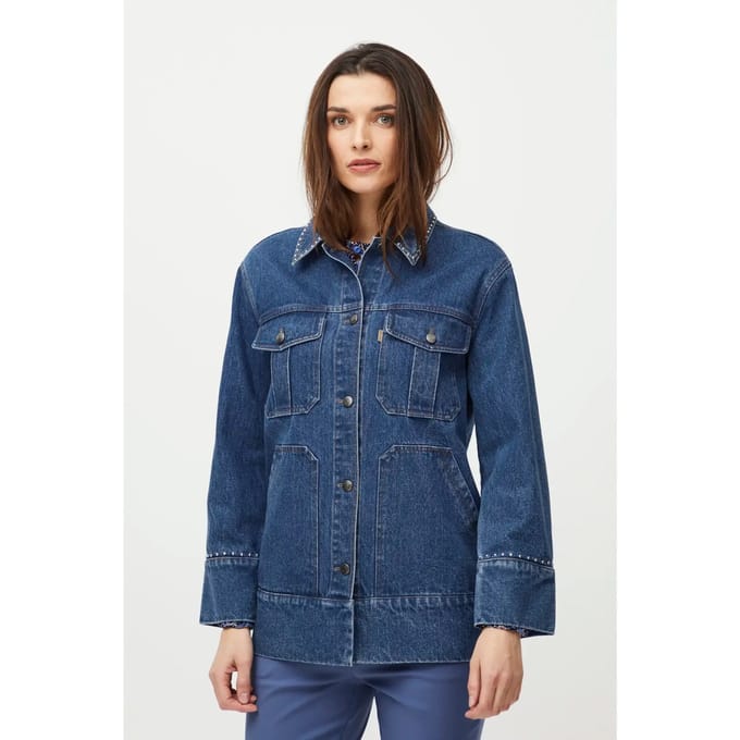 Dames spijkerjack Pulz Jeans Rina