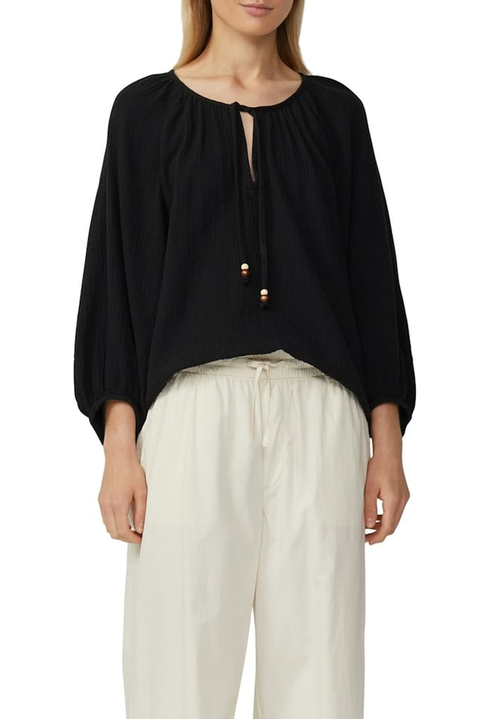 s.Oliver  Blouses Black Maat: 34 | Longsleeves Outlet | Dames | Zwart