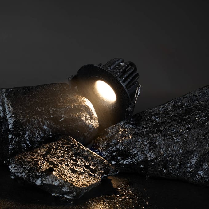 The Light Group SLC OnePro LED downlight zwart 3.000 K