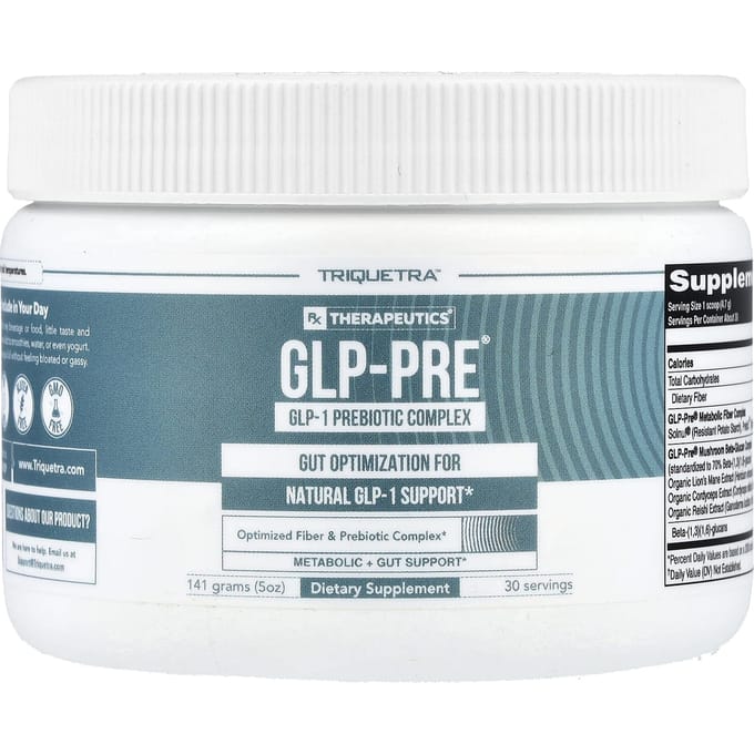 Triquetra Health, RX Therapeutic®, GLP-Pre® GLP-1 Prebiotisch Complex, 5 oz (141 gr)