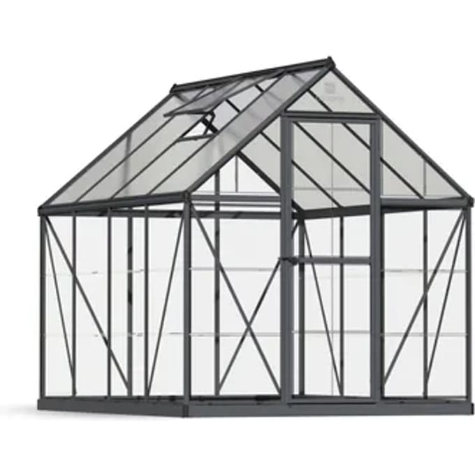 Canopia Tuinkas Hybrid 6x8 - Hybride - Grijs - 185x247x208cm
