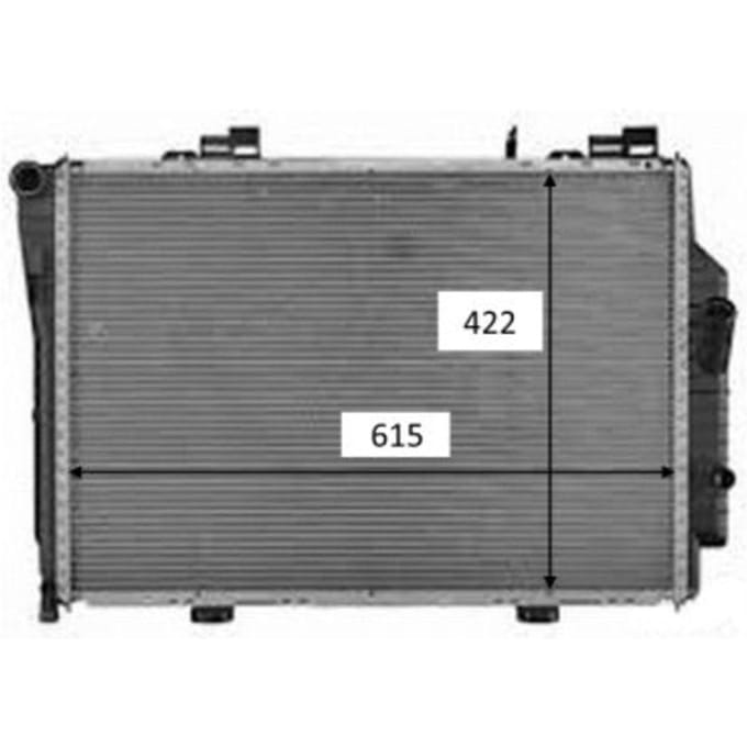 Radiator, motorkoeling NRF 58489