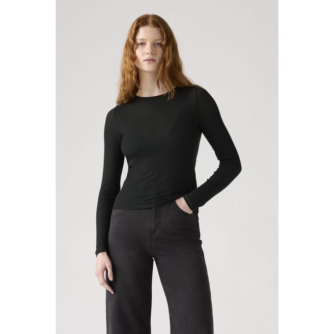 Levi's Sheer Long Sleeve Layering Top Taglia: S | Maglie a manica lunga Outlet | Donna
