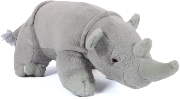 PIA Soft Toys - Pluche Neushoorn Knuffel - 23 cm