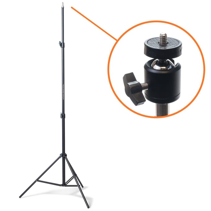 MAKA Tripod Statief Pro - 71 tot 210 cm - Voor Camera en Laser - Laser Statief