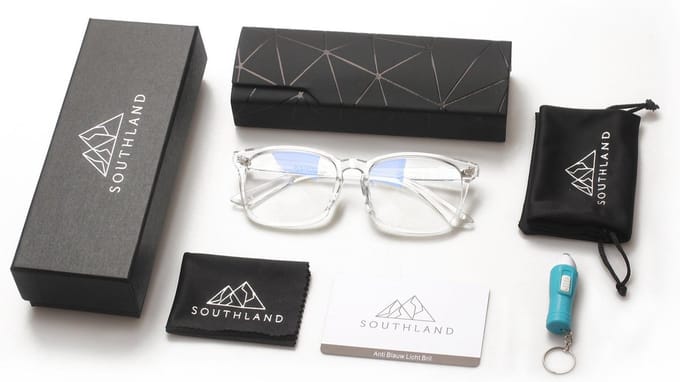 Southland Computerbril – Blauw Licht Bril – Blauw Licht Filter Bril – Blue Light Glasses – Beeldschermbril – Blue Light Filter Bril