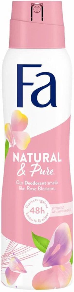 Fa - Natural & Pure - Deodorant Spray - Rozenbloesem - 150 ml