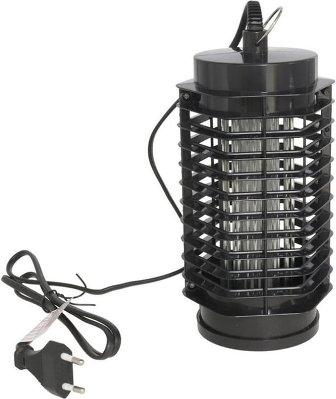 Elektrische insectenlamp/insectenbestrijder 12 x 10 cm