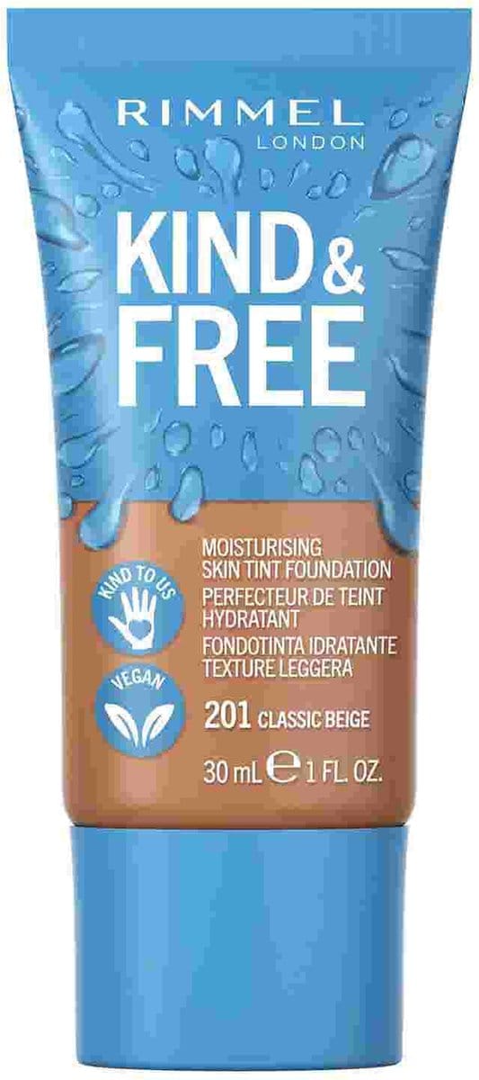 Rimmel London KIND & FREE Vegan Foundation - 210 Golden Beige