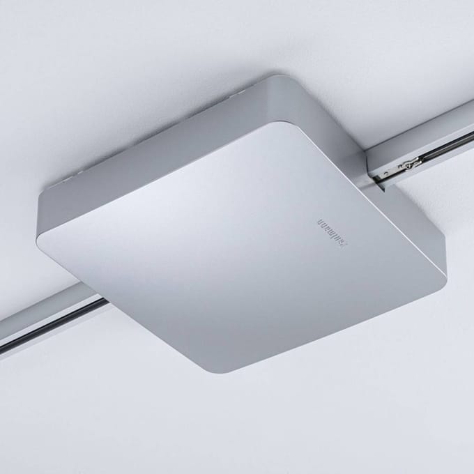 Paulmann URail ZigBee Mitteleinspeisung 50120 230V-railsysteemcomponenten Middenvoeding Chroom (mat)