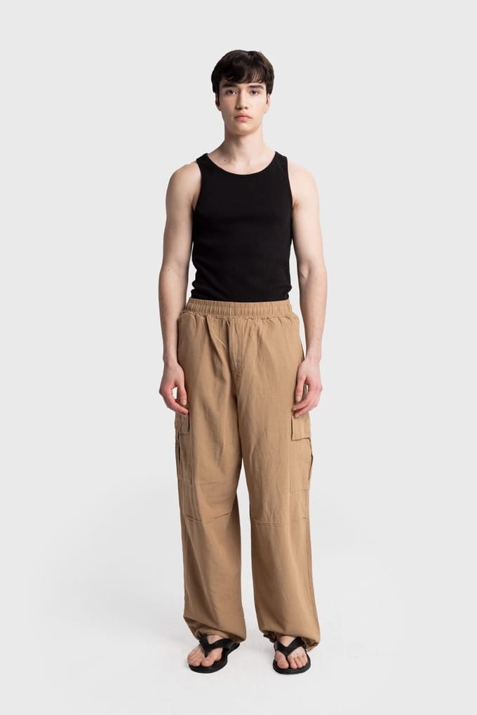 Heren Katoenen Tricot Broek