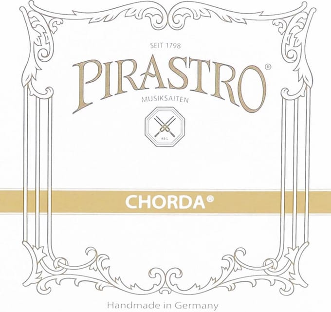 Pirastro P112141 violin string E-1 medium (11 1/2), gut