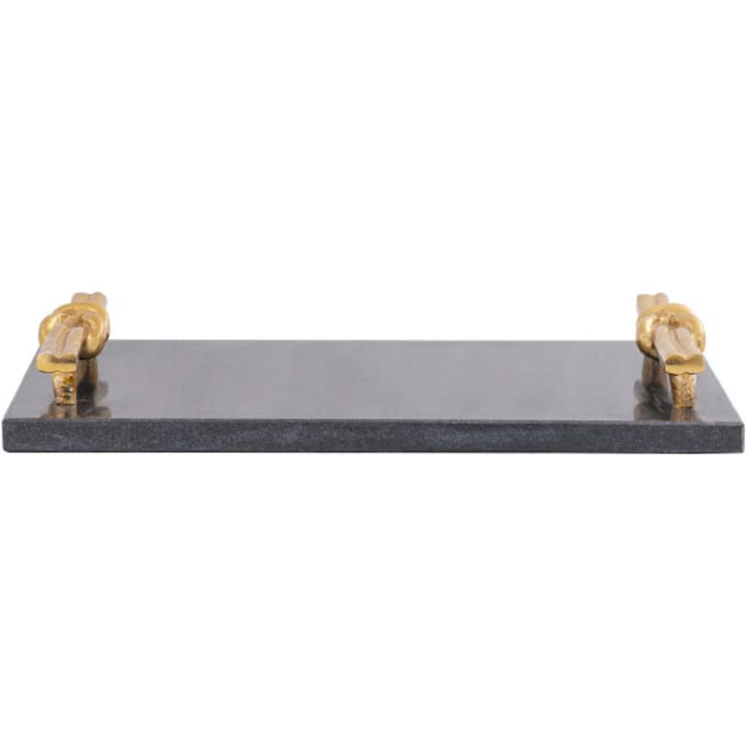 PTMD - Dienblad Aimie - Zwart - 40x20x5cm