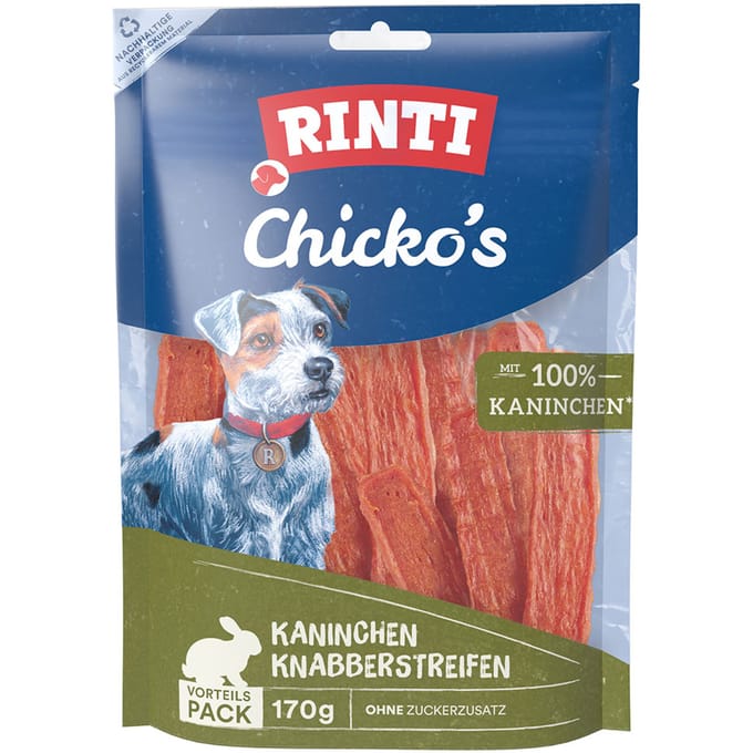 2x170g Rinti Chicko Konijn Hondensnacks