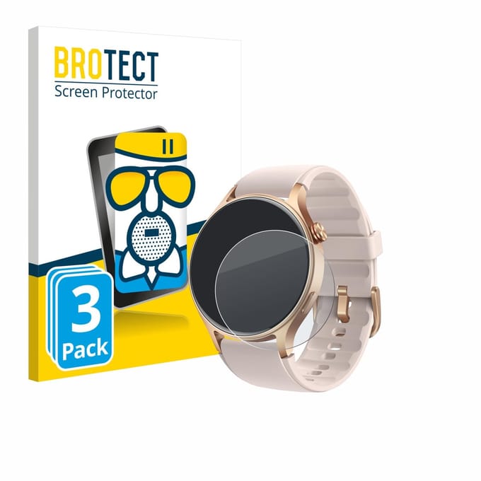 BROTECT - Screenprotector voor aeac AR01 1.32" - Folie Beschermfolie Beschermglas matte 3 Stuks