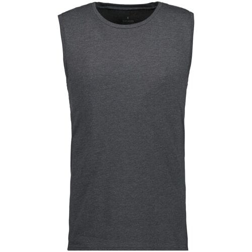 Ragman Ondermode Athletic Jersey Shirt Round Neck Antraciet / male