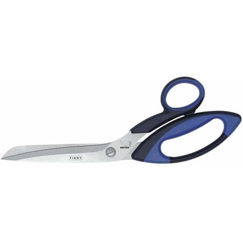 Kretzer 74530 Stofschaar Universeel 12 cm Zwart-blauw