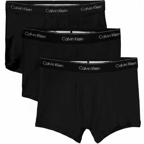 Calvin Klein Trunks (3-pack) - heren boxers normale lengte - zwart