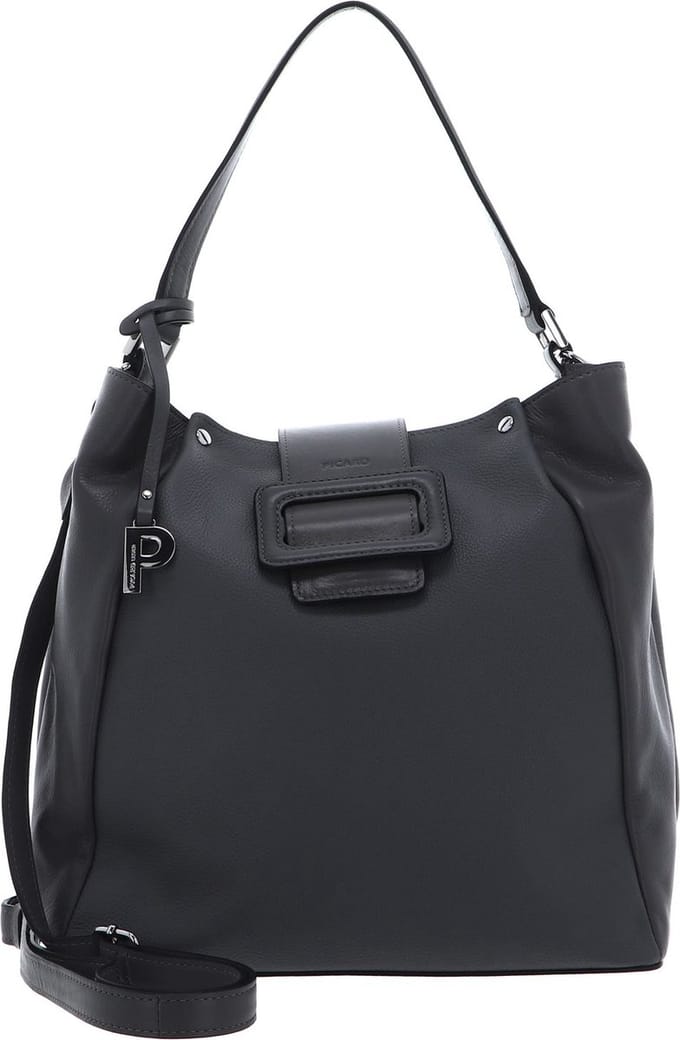 PICARD Leren Schoudertas Paola Shopper Rock Grijs