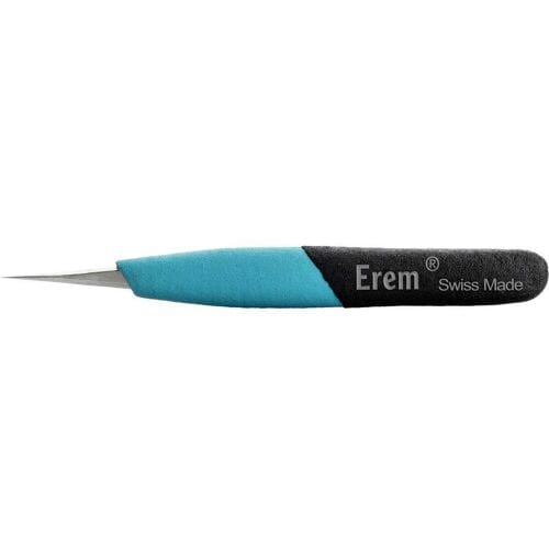 Weller Erem® E5CSA Precisiepincet Punt, smal, gebogen 30° 115.00 mm