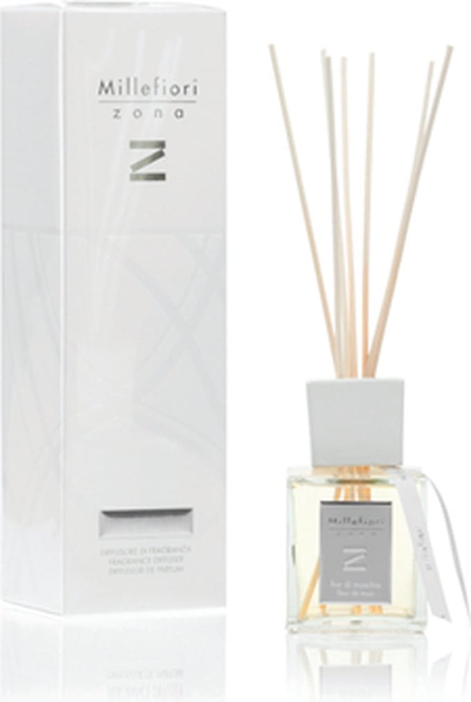 Millefiori Zona Geurstokjes 250 ml - Fior di Muschio
