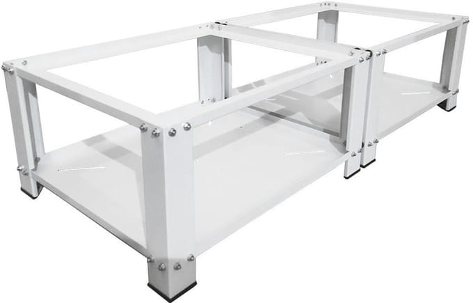 IVOL Wasmachine/droger verhoger met opbergruimte - 2 stuks