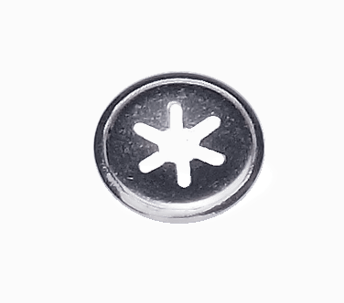 Lock washer with cap