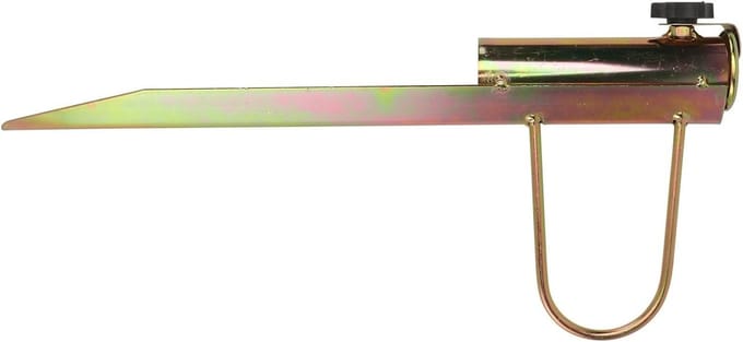 Parasolvoet Grondanker - Paraplustandaard Strand - Stabiliteit Buiten - Windbestendig Ontwerp - 25-32mm - Goud
