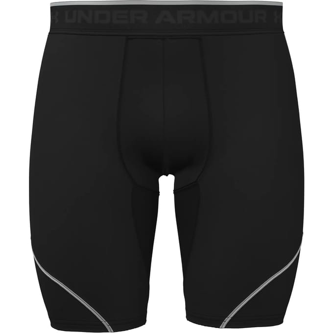Fietsbroek met elastische band en labeldetails
