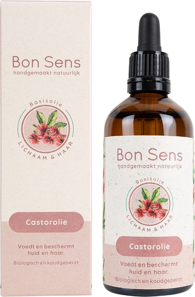 Castorolie BIO | biologisch - koudgeperst - ongeraffineerd - 100ml - Bon Sens