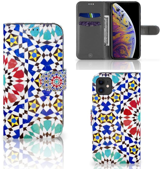 Apple iPhone 11 Bookcase Mozaïek