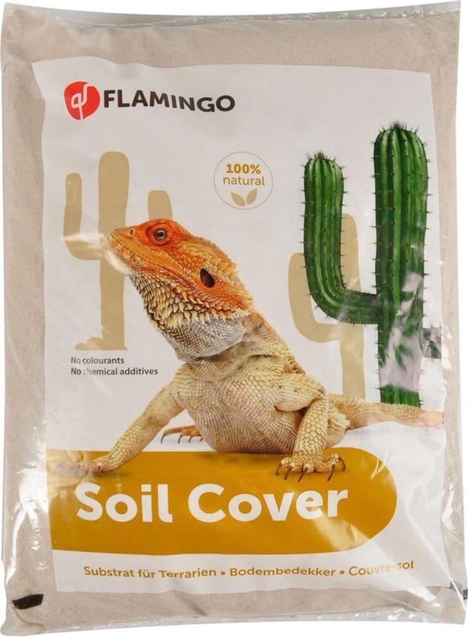 Flamingo Terrarium decoratie Zand Coast wit 2 x 4KG