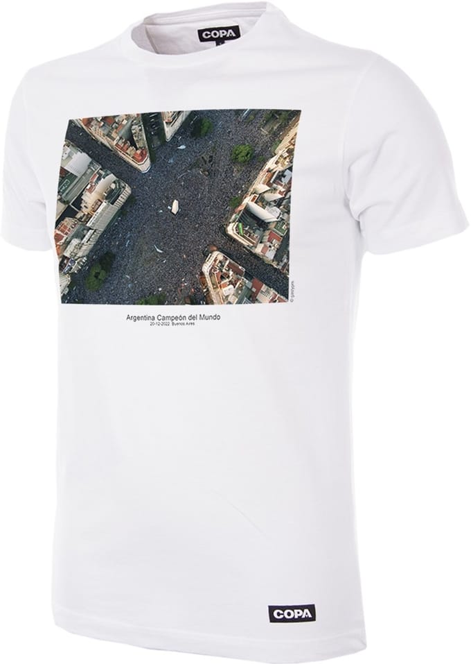 COPA - Buenos Aires T-Shirt - Heren - Wit - M